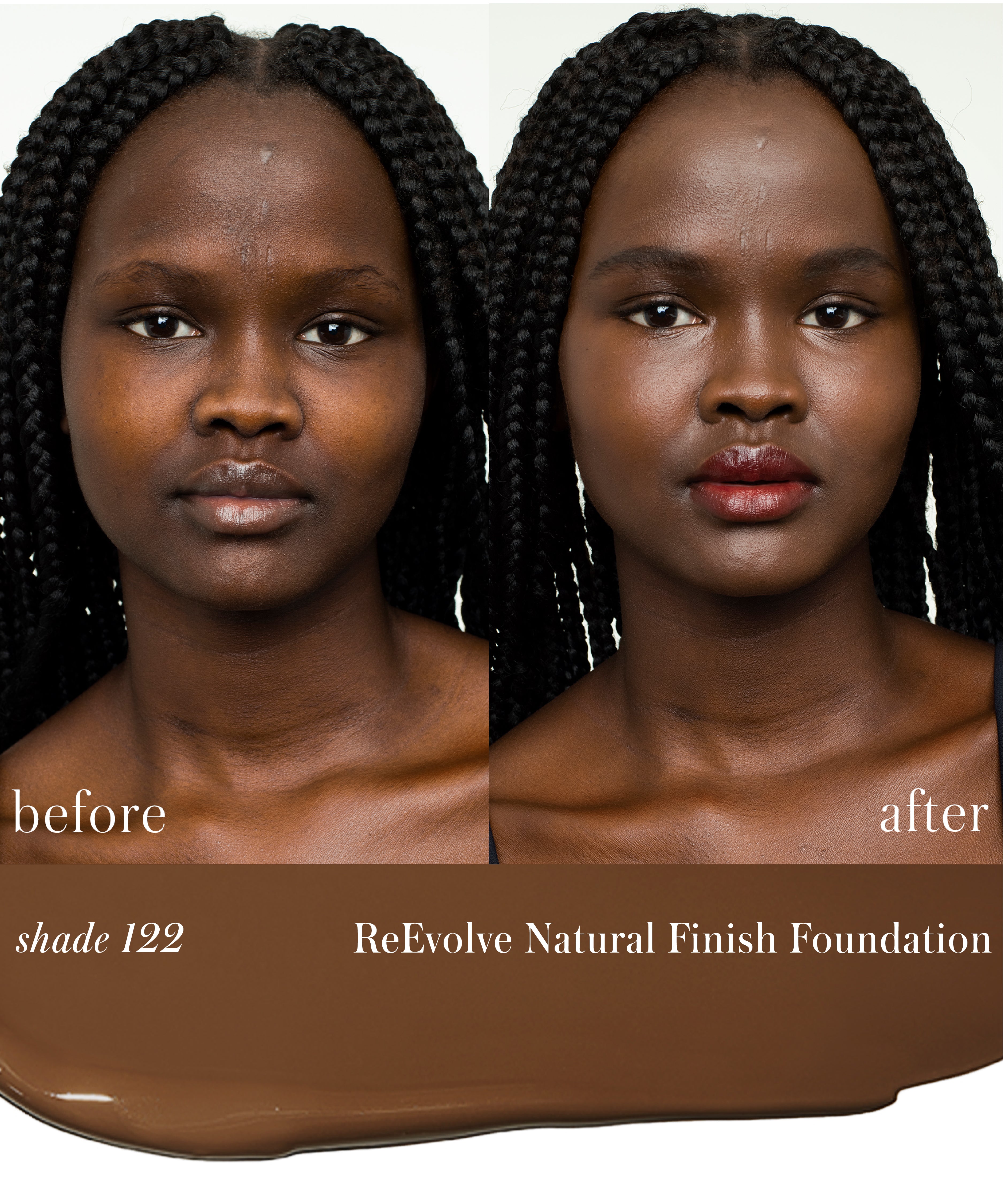 ReEvolve Natural Finish Liquid Foundation - Lightweight, Buildable Coverage for Flawless Skin | Perfect for Everyday Wear & Special Occasions