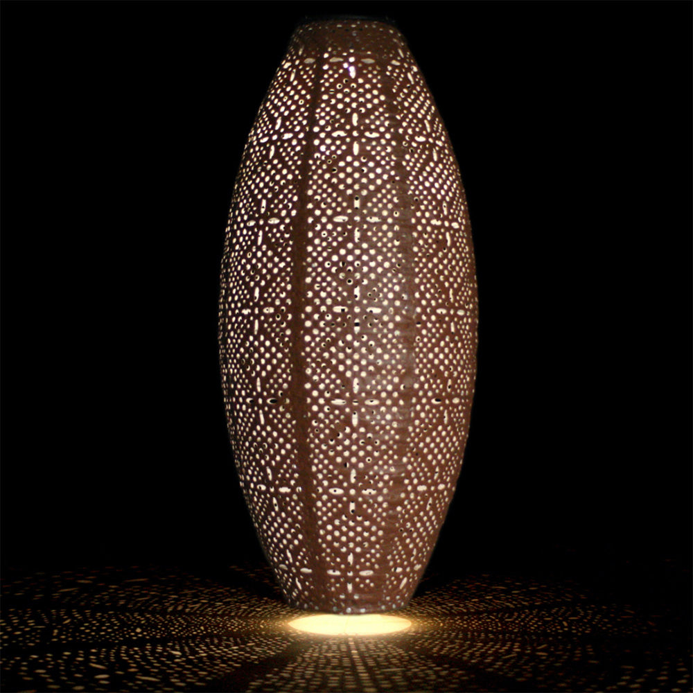 Solar Powered Outdoor Lantern - Waterproof Oval LED Light for Garden, Patio, Camping & Emergency Use