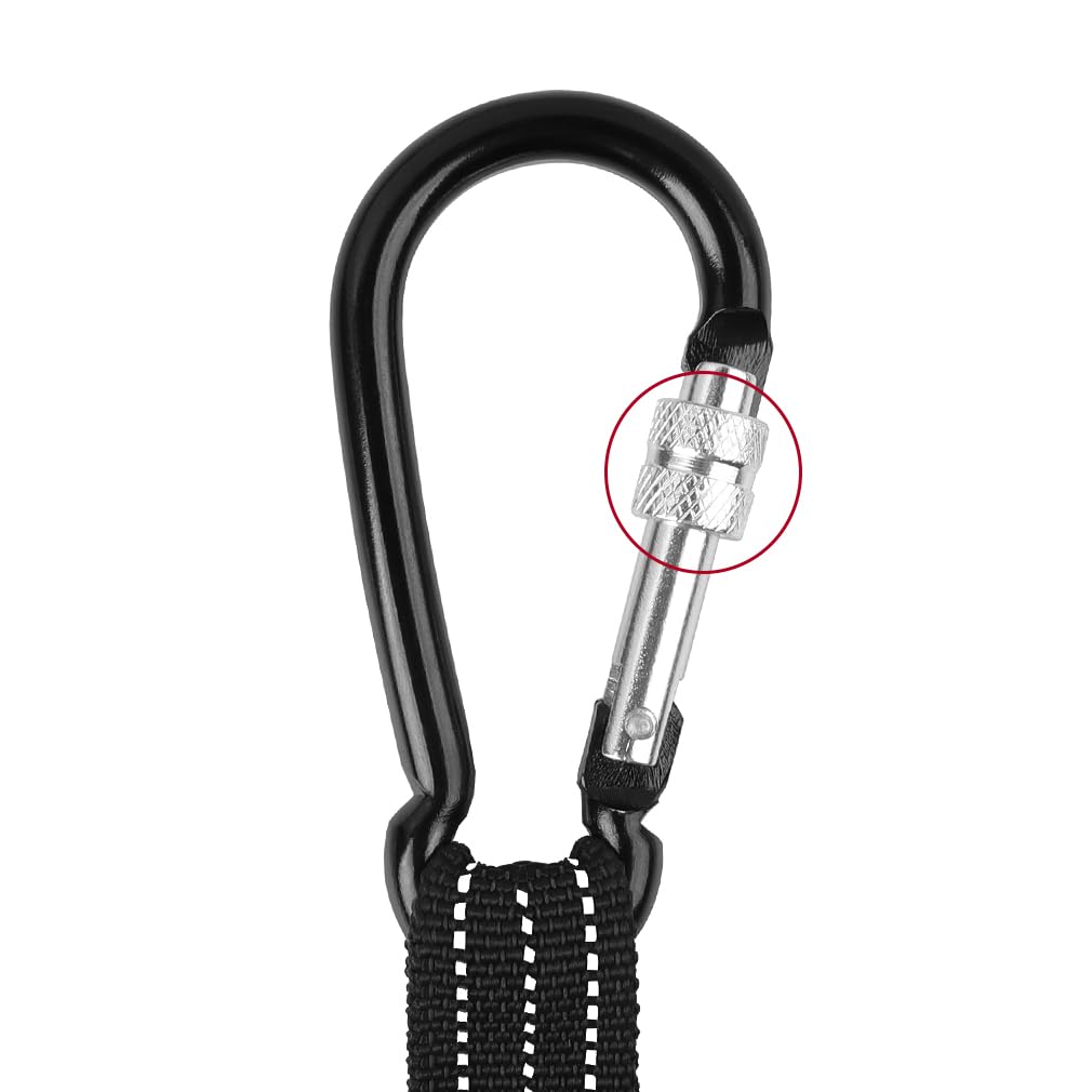 5 Pack Retractable Tool Lanyard with Carabiner - 30lb Weight Limit for Power Tools (Blue) - Secure & Convenient Worksite Safety