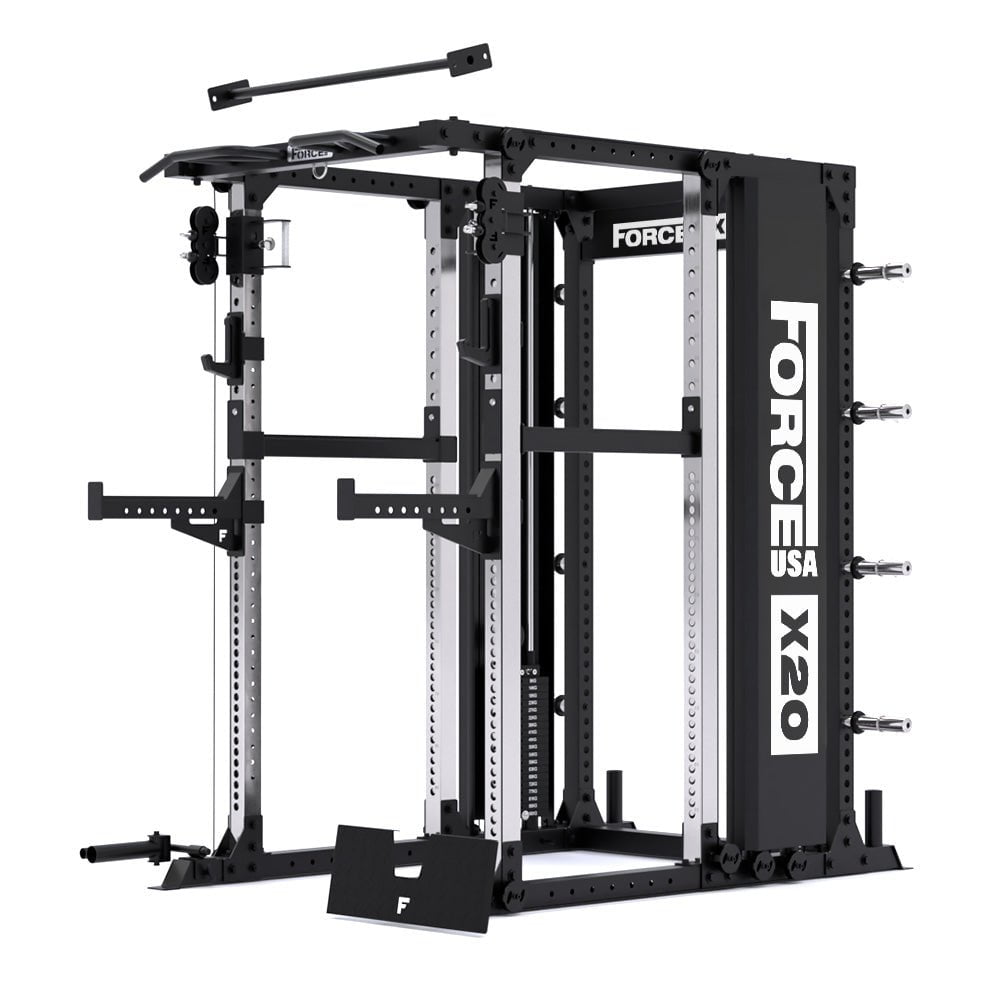 Force USA X20 All-In-One Home Gym Trainer - Strength Training Equipment for Full Body Workouts | Perfect for Home Fitness, Weight Lifting & Muscle Building