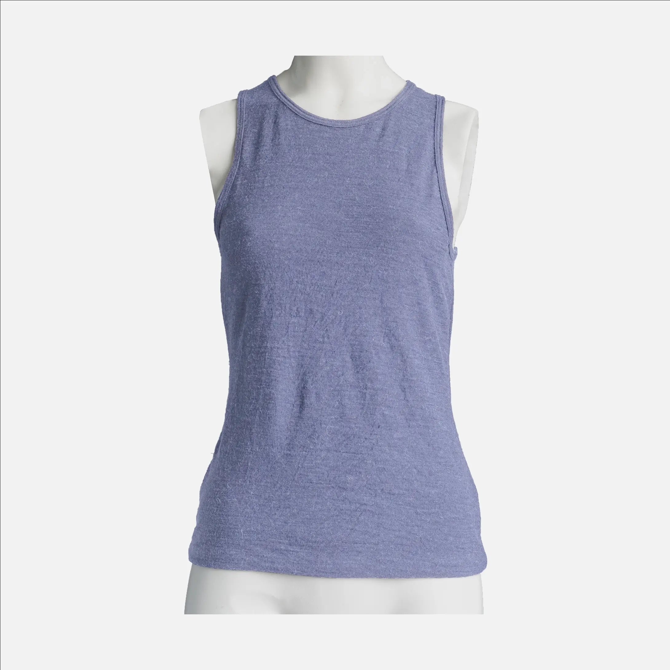 Ultralight Women's Alpaca Wool Running Tank Top - 160 GSM | Breathable & Moisture-Wicking Workout Top for Yoga, Gym & Outdoor Activities