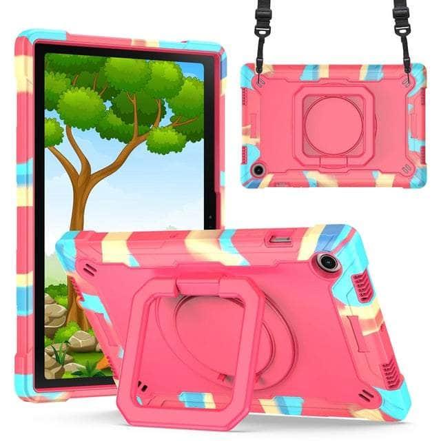 Samsung Galaxy Tab A8 10.5 Inch (2022 Model) Shockproof Protective Case with Hand Strap - Perfect for Kids, Travel & Outdoor Use