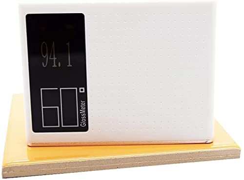 Professional 60 Degree Gloss Meter Tester - Digital Surface Gloss Measurement Device for Glass, Phone, Ceramics & Auto Parts (0-1000GU Range, USB, Auto Calibration) - Perfect for Quality Control in Manufacturing, Paint Shops & Product Inspection