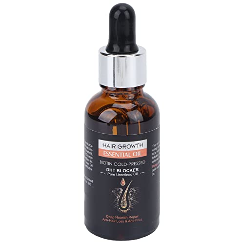 Natural Ginger Hair Growth Serum - 30ml Organic Hair Loss Prevention & Repair Treatment for Thicker, Healthier Hair - Ideal for Daily Scalp Care & Damaged Hair Restoration