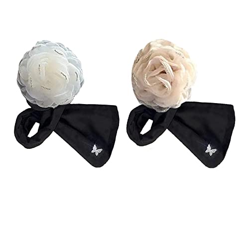 2022 New Snoose Exquisite Big Flower Hair Bun Maker - 1/2/3pcs Set for Women & Girls | Twist Hair Bun Maker, Lazy Hair Curler | Perfect for Parties, Weddings & Everyday Elegant Hairstyles