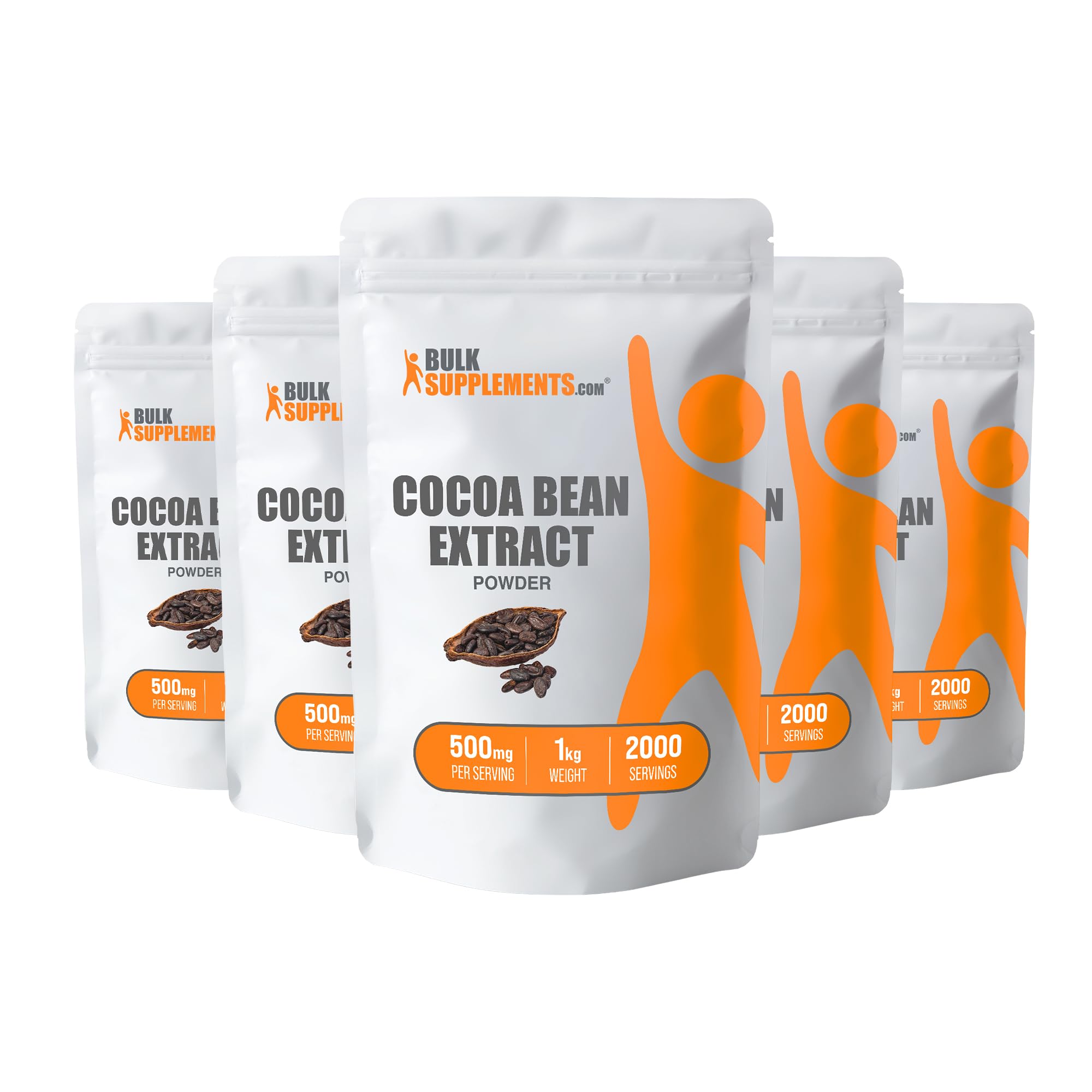 BulkSupplements Pure Cocoa Extract Powder - Sugar Free, High Polyphenols & Flavonoids for Circulation Support - 5kg (11 lbs) Bulk Size - Perfect for Baking, Smoothies & Healthy Recipes