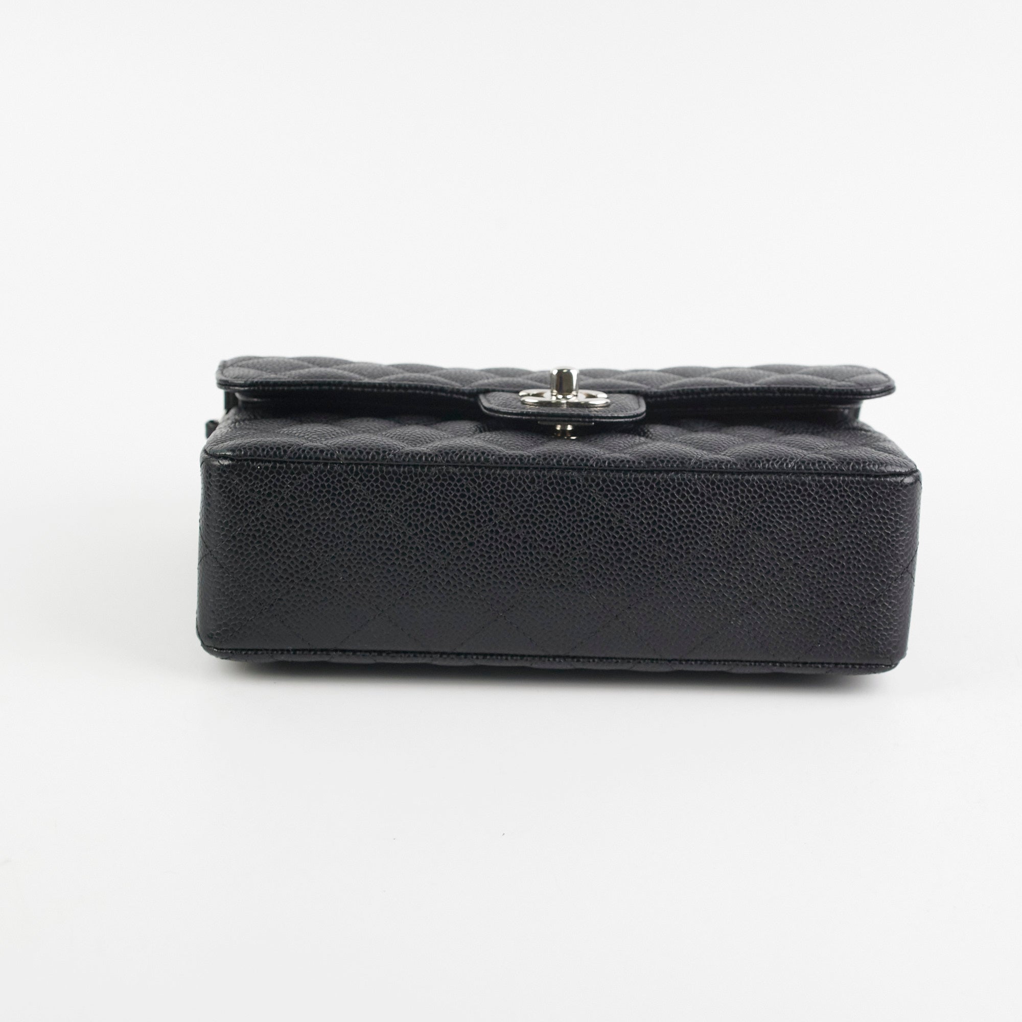 Chanel Small Caviar Classic Flap Bag Black - Luxury Quilted Leather Crossbody Purse for Women | Perfect for Evening Events, Date Nights & Special Occasions