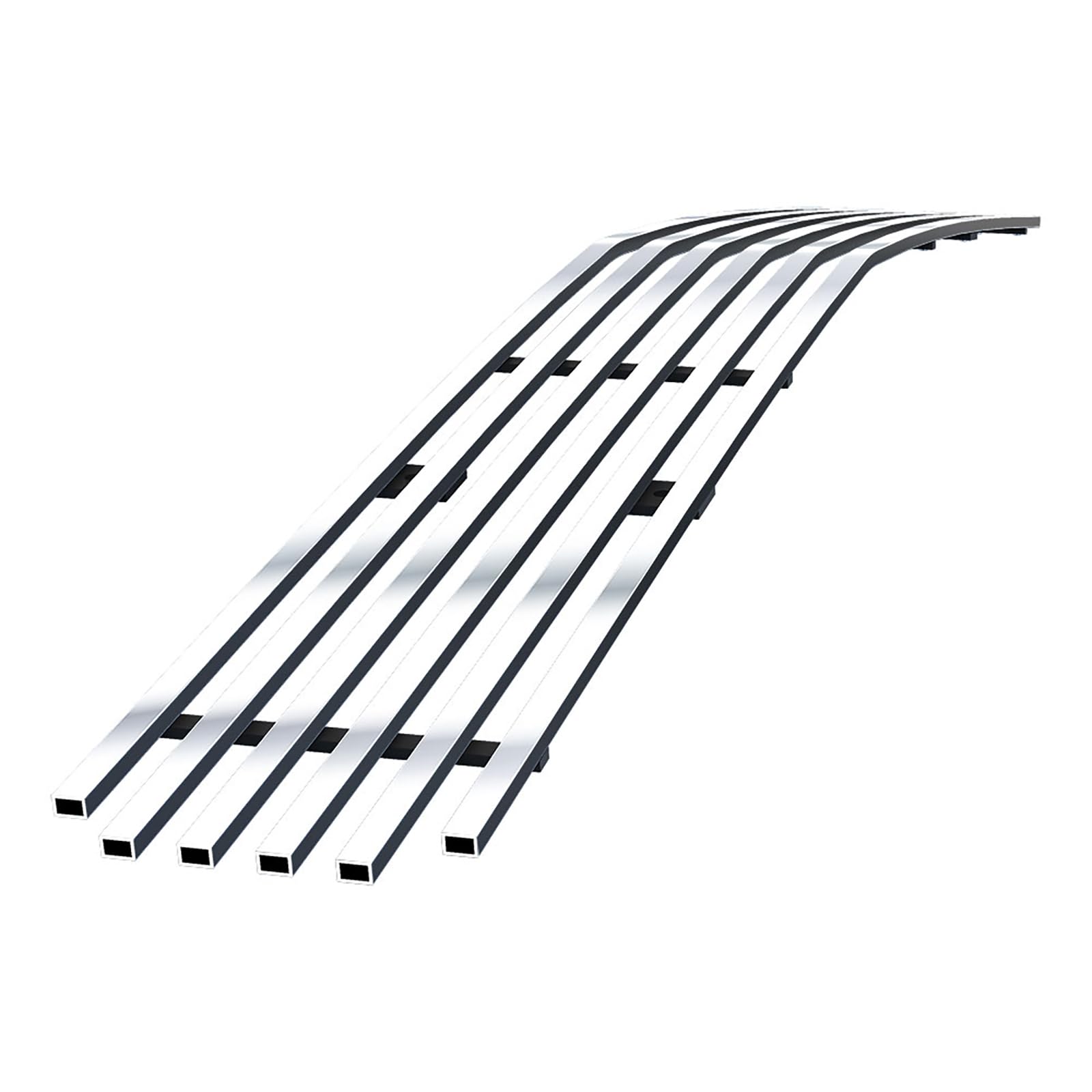 APS Compatible with Dodge Challenger 2009-2014 Main Upper Stainless Steel SS Chrome Billet Front Grill Grille Insert S18-A70666D - Upgrade Your Ride's Style for Car Shows & Daily Driving