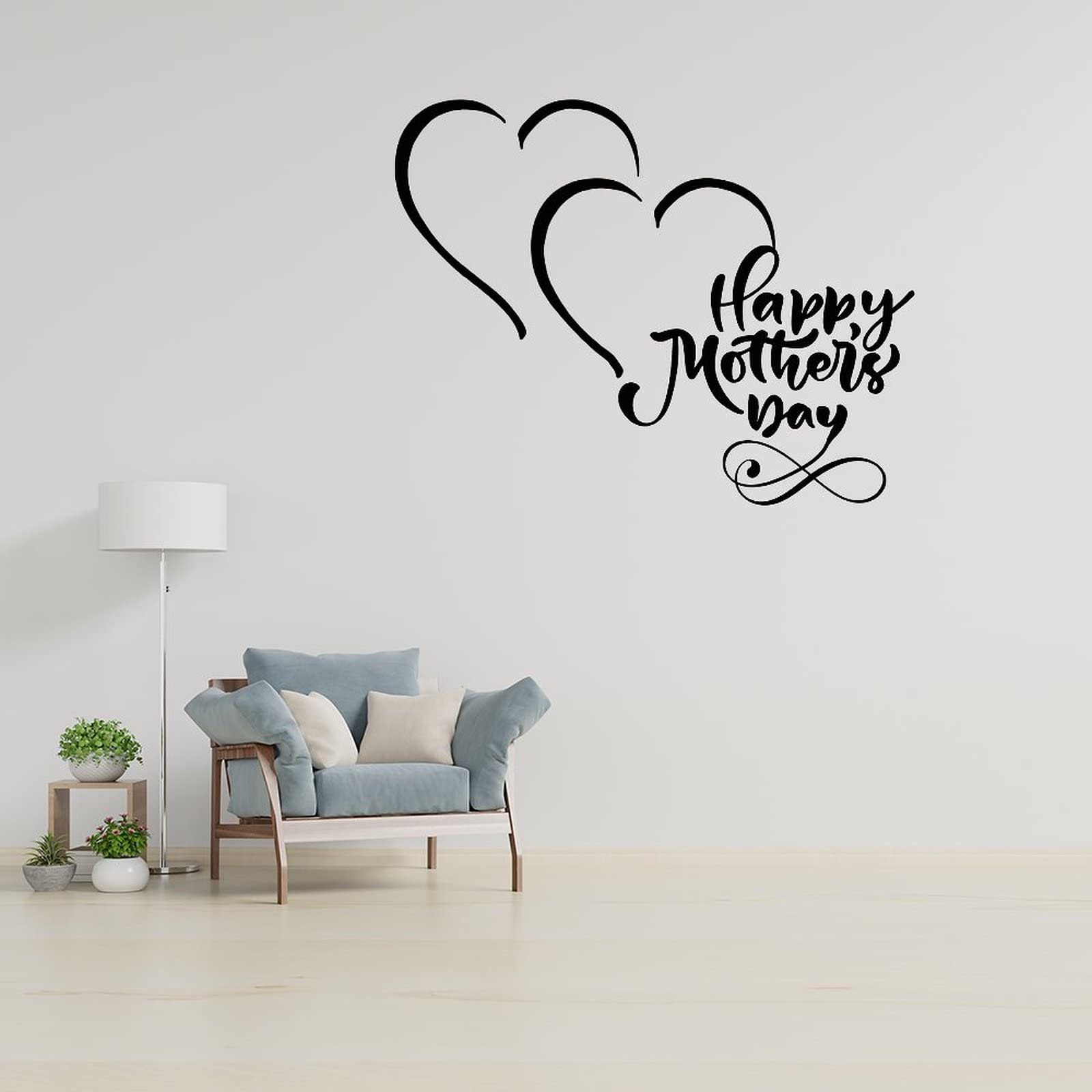 Inspirational Mother's Day Wall Decals - Removable Motivational Quote Stickers for Living Room & Family Room Decor - Perfect for Home, Office, Nursery & Gift Giving