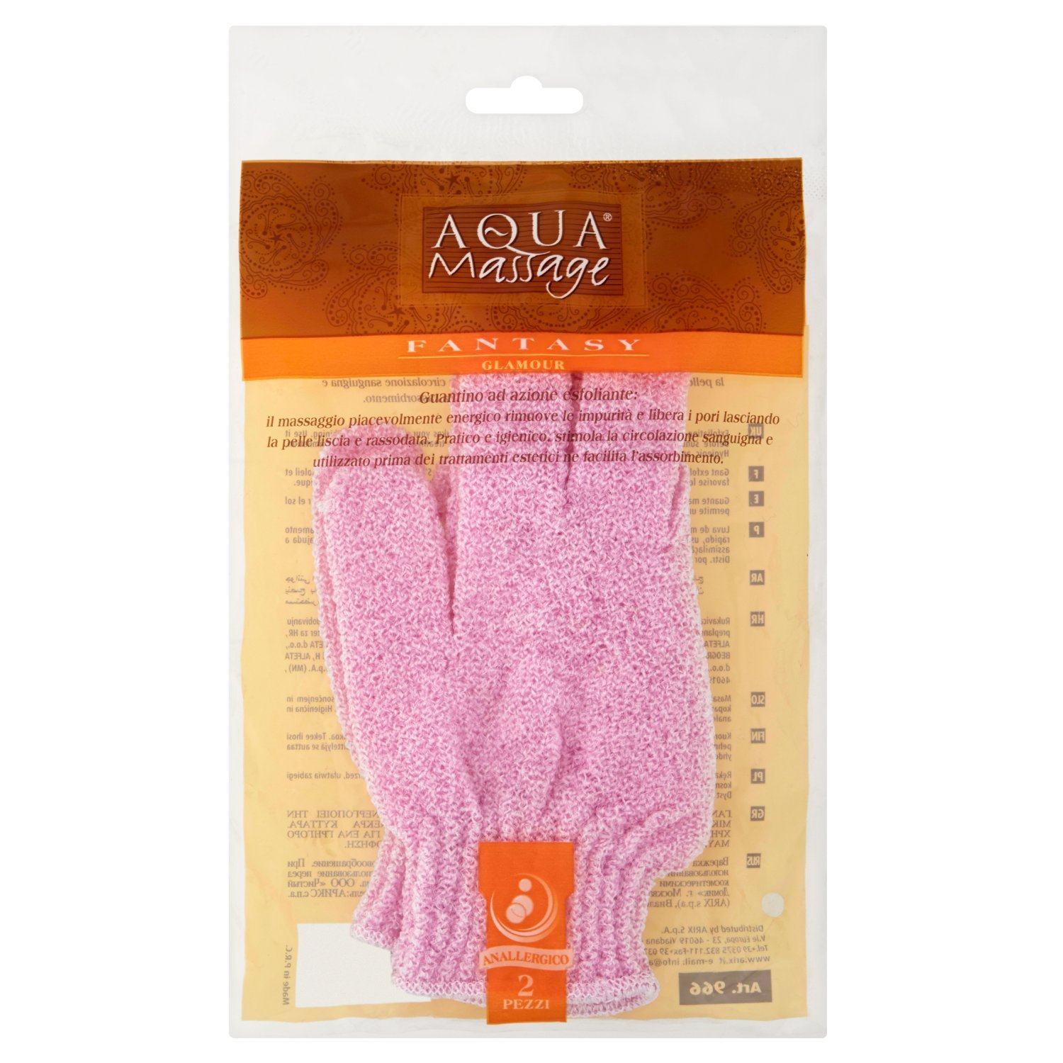 Exfoliating Bath Gloves Set of 2 - Soft & Durable Body Scrub Mittens for Smooth Skin - Perfect for Spa, Shower & Dry Brushing at Home