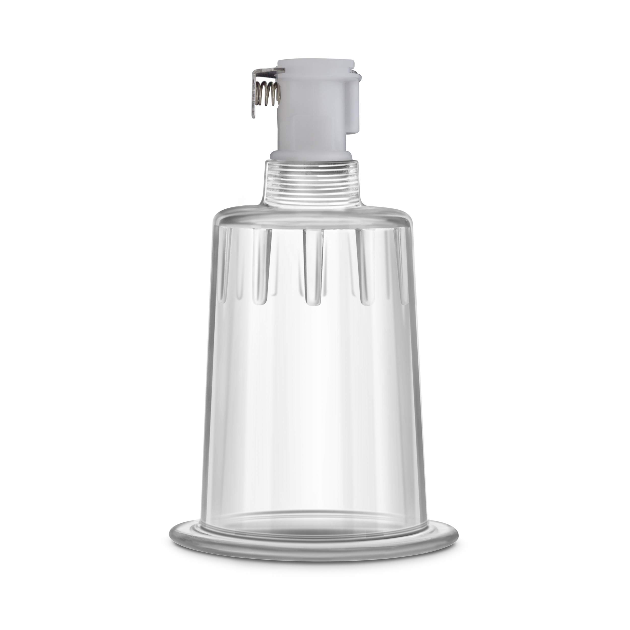 Blush Novelties Temptasia Cylinder - 1.2 Inch Wide Airtight Upgrade Replacement for Interchangeable Temptasia Clitoral Pump Systems - Enhances Sensitivity - Women's Sexual Wellness Toy - Clear - Perfect for Solo Play and Couples' Intimacy Enhancement