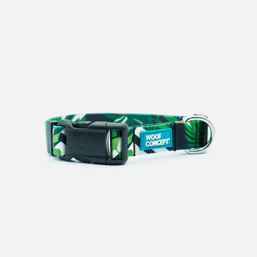 Premium Reflective Dog Collar with Adjustable Buckle - Durable Nylon Pet Collar for Small Medium Large Dogs - Perfect for Walking, Training & Nighttime Safety