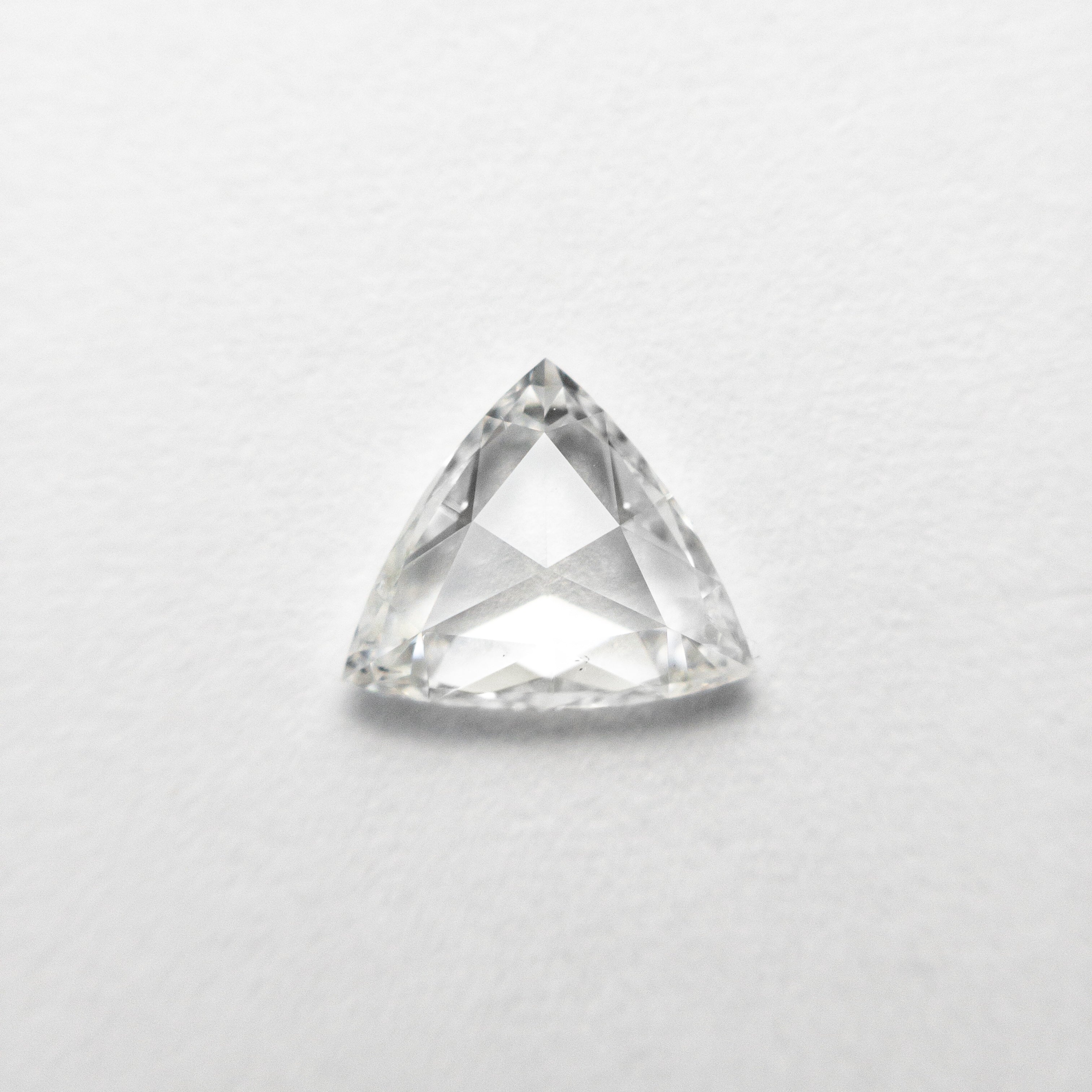 0.72ct Natural Diamond 6.25x7.35x2.17mm SI1 H Color Trillion Rose Cut Loose Gemstone for Jewelry Making - Engagement Rings, Earrings & Pendants