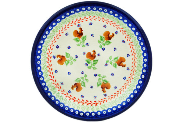 10-Piece Dinner Plate Set with Spring Rooster Design - Elegant Tableware for Everyday Meals, Dinner Parties, and Special Occasions
