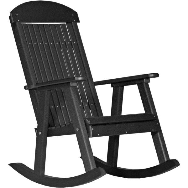 Poly Porch Rocker Chair - Durable Outdoor Rocking Chair for Patio, Garden & Deck - Perfect for Relaxing, Reading & Enjoying Nature