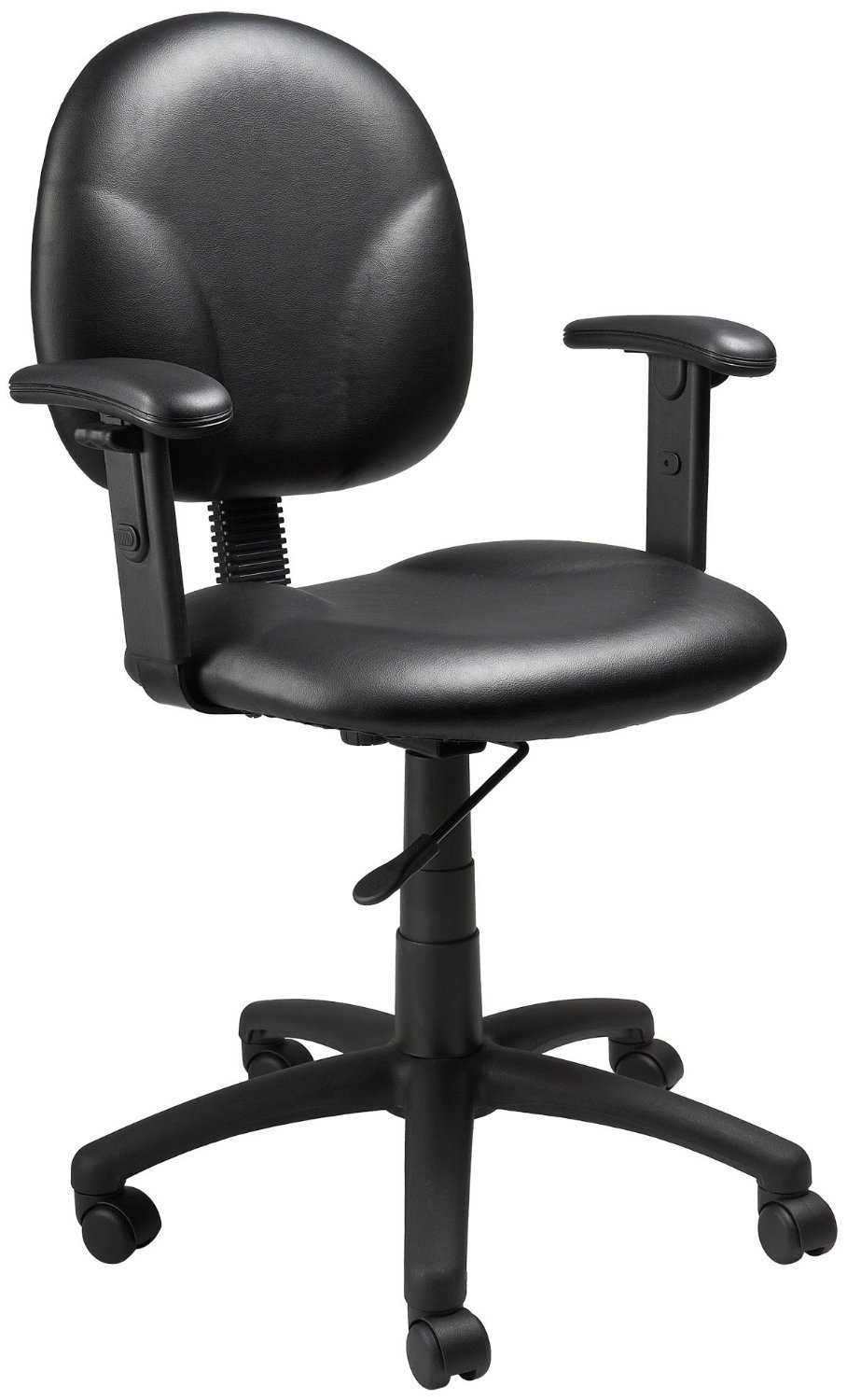 Premium Black Diamond Task Chair with Adjustable Arms - Ergonomic Office Chair for Home & Business Workspaces - Comfortable Computer Desk Chair for Long Hours of Work or Gaming