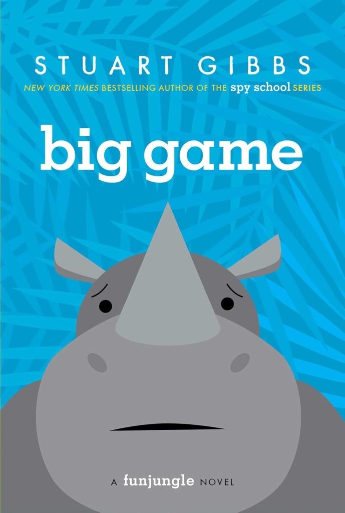 Stuart Gibbs Big Game - Used Book - Thrilling Adventure Novel for Teens - Perfect for Reading at Home, School, or Travel
