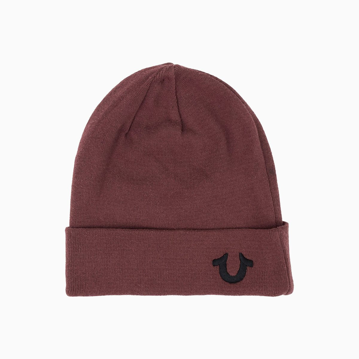 Horseshoe Badge Watch Beanie Hat - Stylish Knit Winter Cap for Men & Women | Perfect for Outdoor Activities, Sports, and Casual Wear