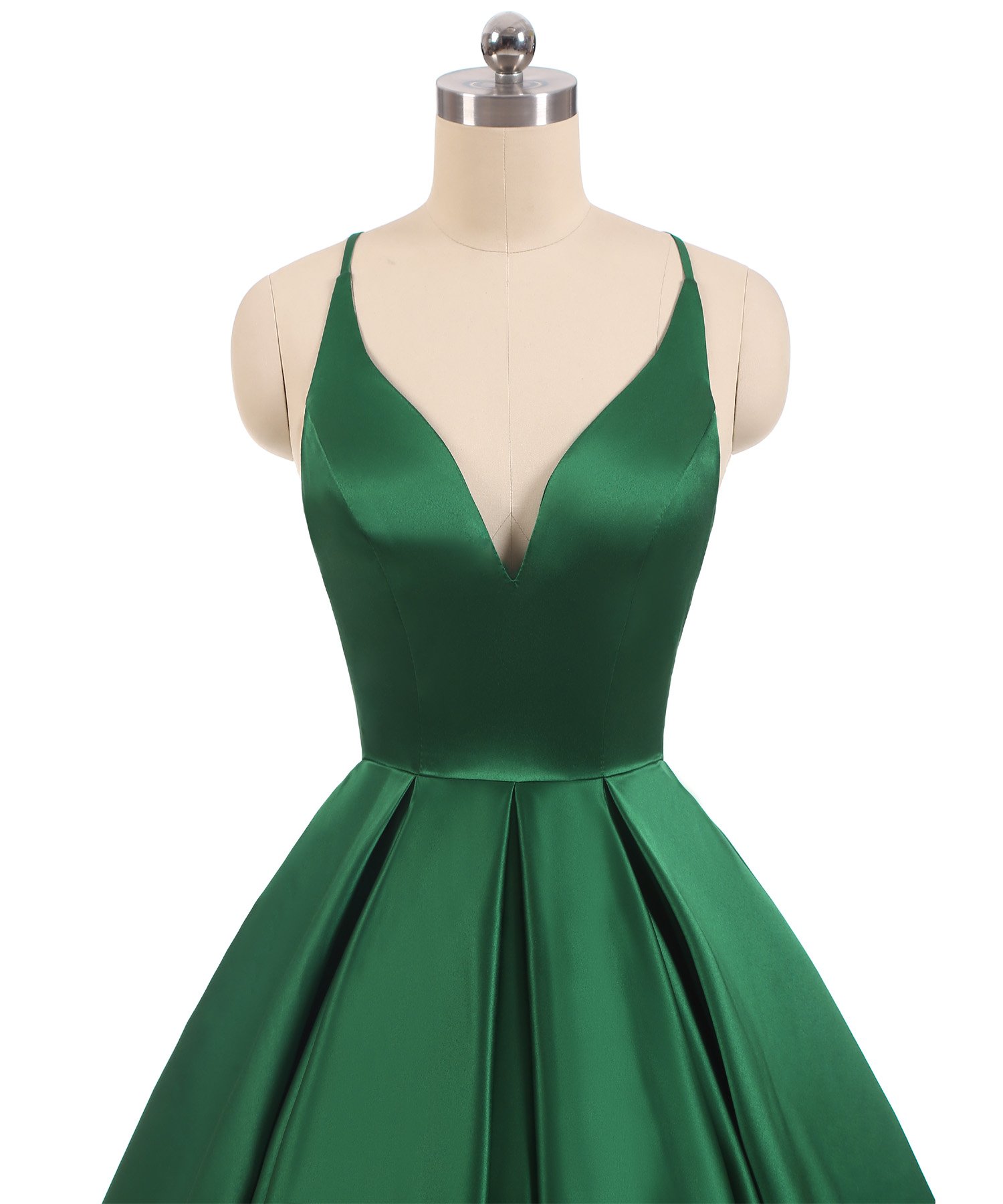 Elegant Backless Deep V-Neck Long A-Line Prom Dress for Evening Parties & Formal Events - Lemai Women's Gowns for Homecoming, Ball, Wedding Guest & Special Occasions