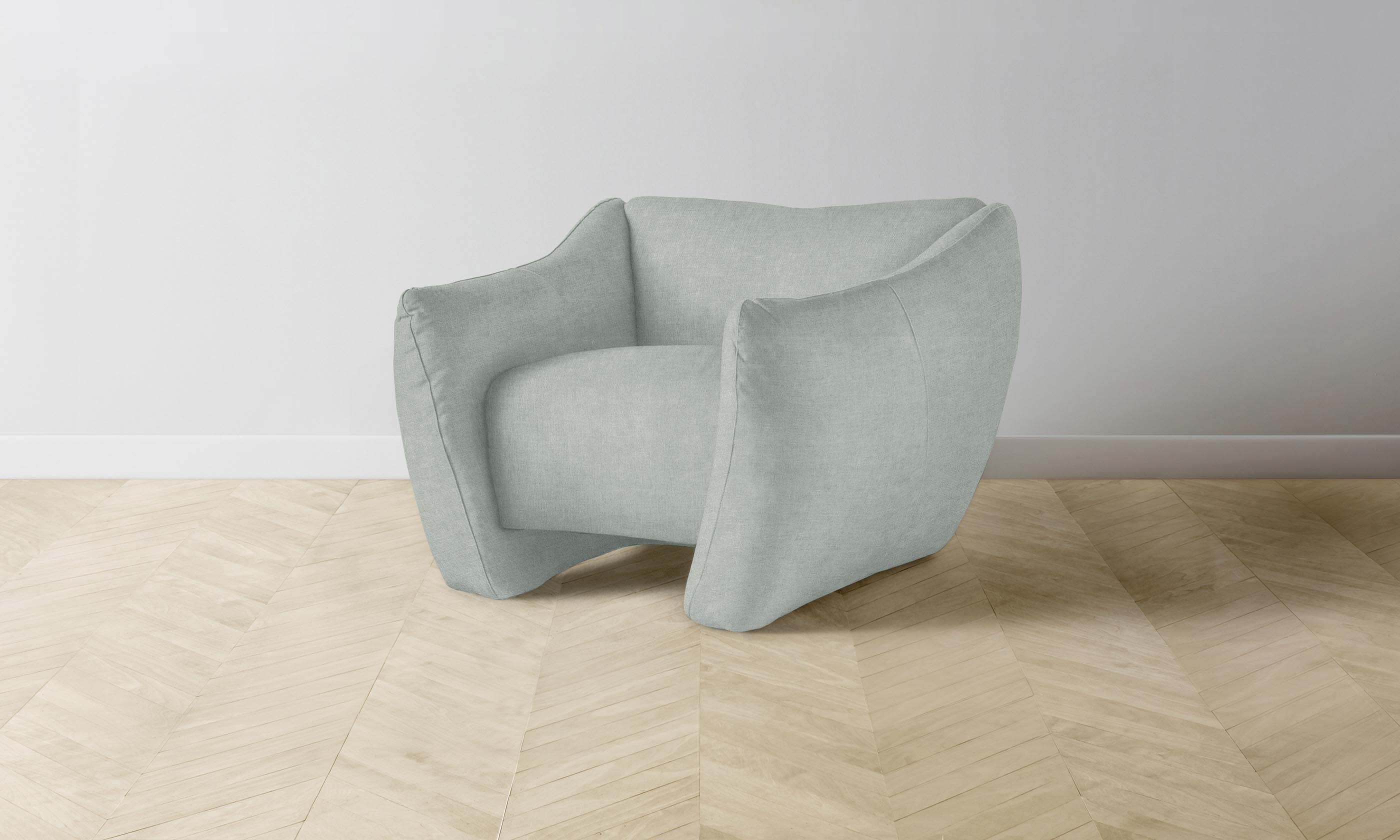 Premium Bond Chair - High-Performance Mélange Weave Seaglass Design for Modern Living Room, Office & Outdoor Spaces