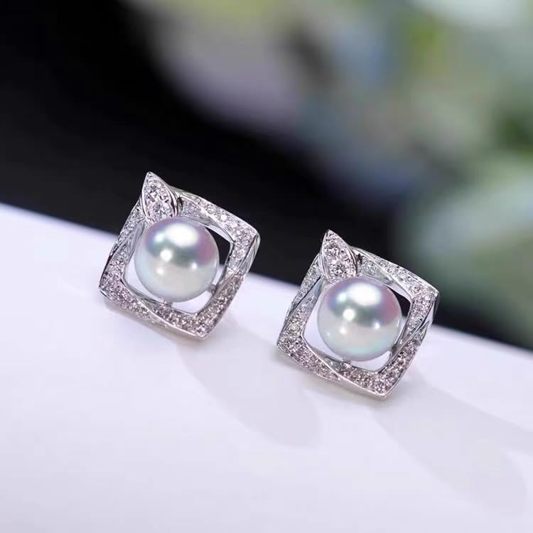 Pearl Earrings for Women - Elegant Mother's Day, Christmas, Anniversary, Birthday & Valentine's Day Gifts for Wife, Mom & Her | Fine Jewelry for Special Occasions & Everyday Wear
