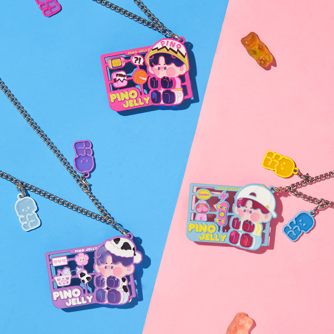 POP MART PINO JELLY Your Boy Series Cute Anime Pendant Necklace - Perfect for Cosplay, Gift Giving & Kawaii Fashion Accessories