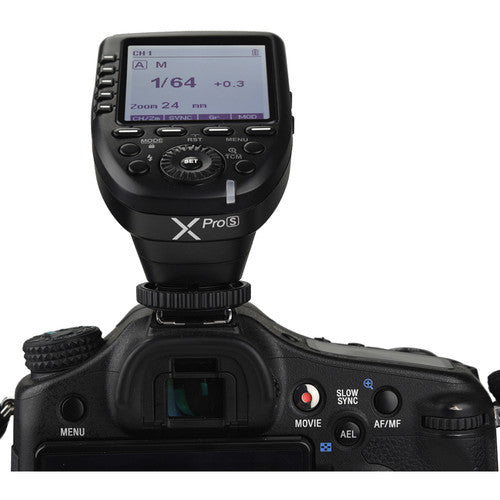 Godox XProS TTL Wireless Flash Trigger for Sony Cameras - Perfect for Studio Photography & On-Location Shoots
