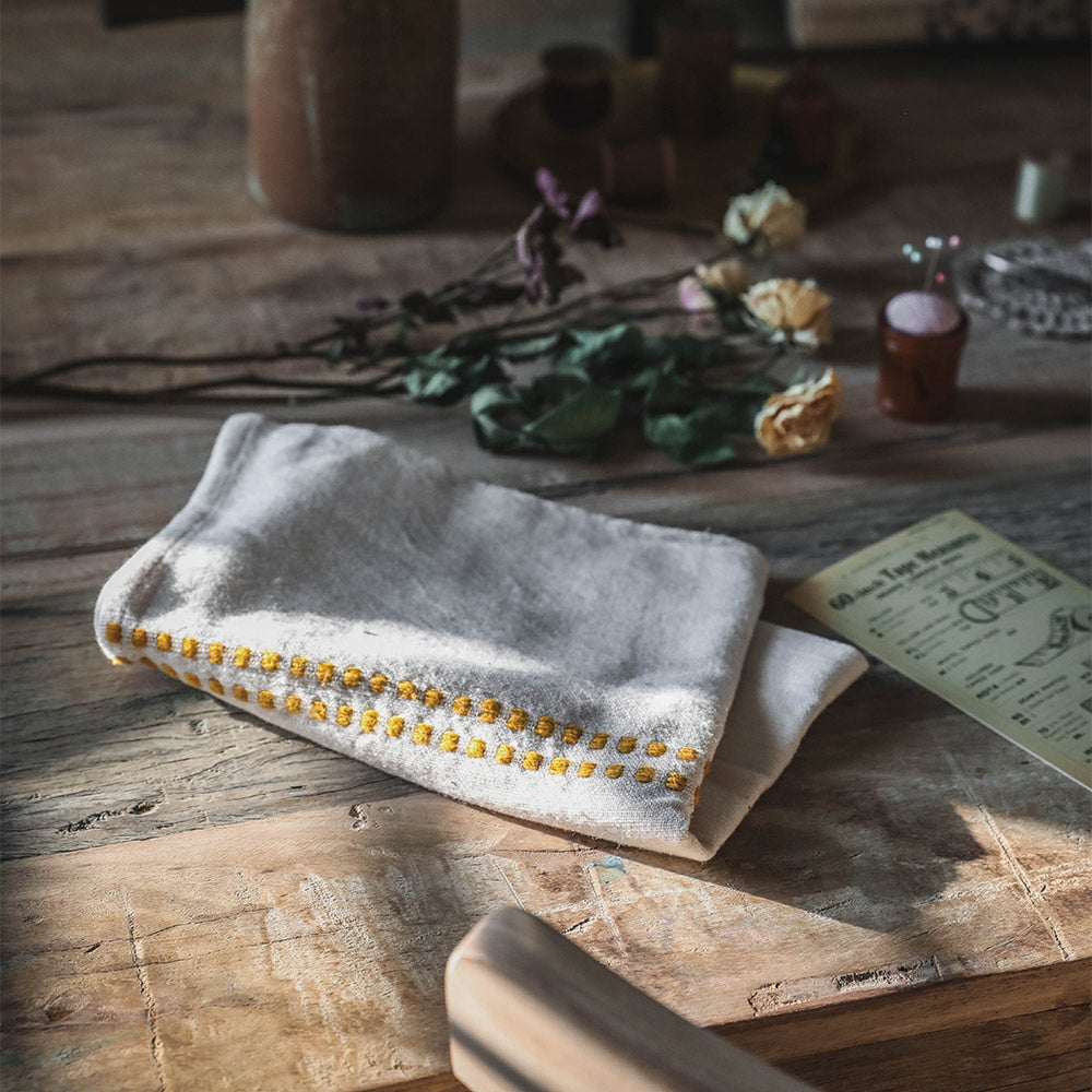 Premium Cotton Piper Tea Towels - Absorbent & Quick-Drying Kitchen Towels for Dishes, Hands & Countertops | Ideal for Cooking, Baking & Everyday Kitchen Use