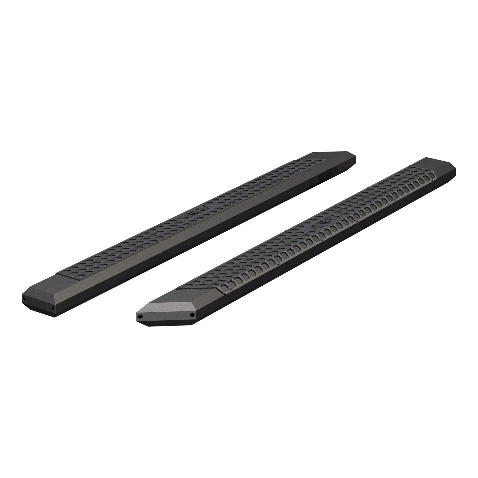 ARIES 2055991 AdvantEDGE Black Aluminum 91-Inch Truck Running Boards - Heavy Duty Side Steps for Pickup Trucks (Brackets Sold Separately) | Perfect for Off-Roading, Work Trucks & Daily Commutes
