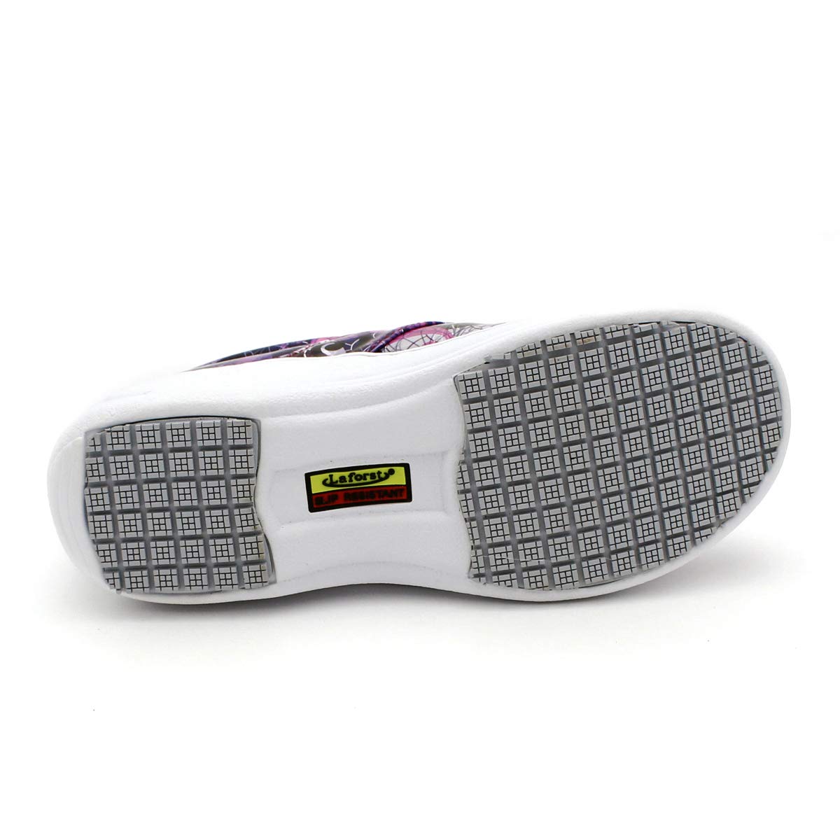 Laforst Women's Rachel Slip-Resistant Nursing Shoes - Comfortable Work Shoes for Nurses, Waitresses & Waiters - Breathable Manmade Upper Slip-On Clogs - Ideal for Hospital Shifts, Restaurant Service & Healthcare Work