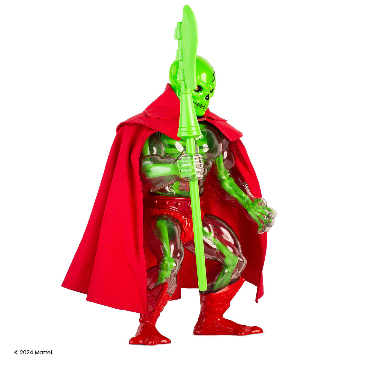 Masters of the Universe Scareglow Soft Vinyl Figure - Necromancer Variant Collectible Toy | Perfect for Display, Gift Giving & He-Man Fans Collection