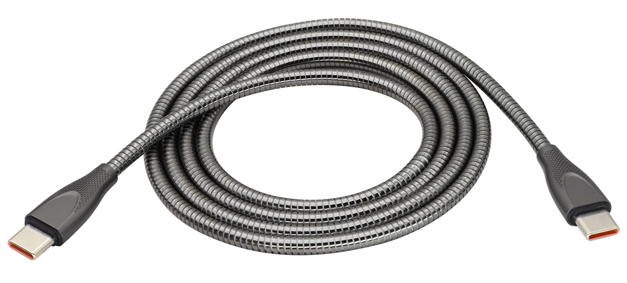 Premium USB C to USB C Cable - 3.3ft Braided Nylon Fast Charging Cord with Metal Connectors, 60W PD Power Delivery & 480Mbps Data Transfer - Perfect for MacBook, iPad Pro, Samsung Galaxy & Nintendo Switch Charging