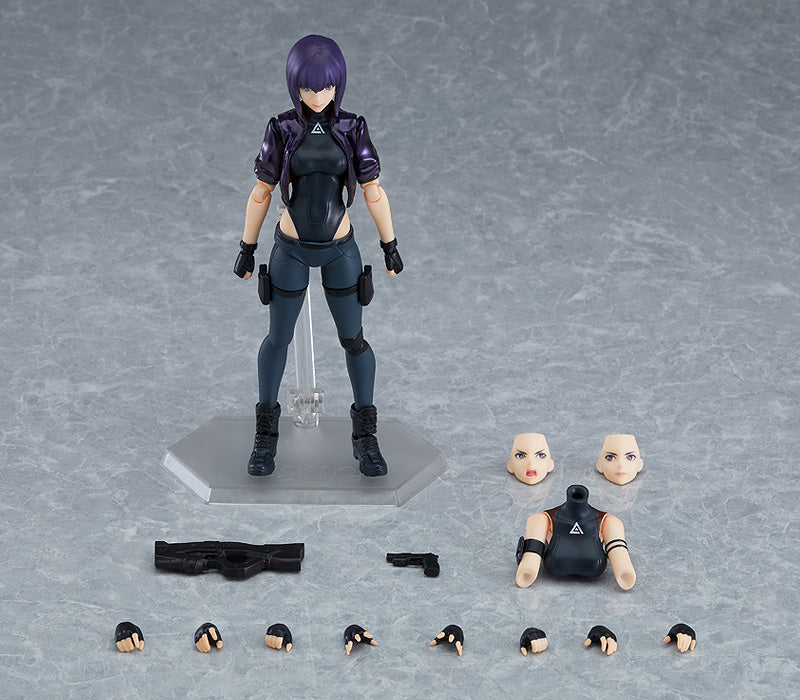 Figma #503 Motoko Kusanagi Action Figure - Ghost in the Shell: SAC_2045 Collectible Model for Anime Fans | Perfect for Display, Cosplay, and Gift Giving