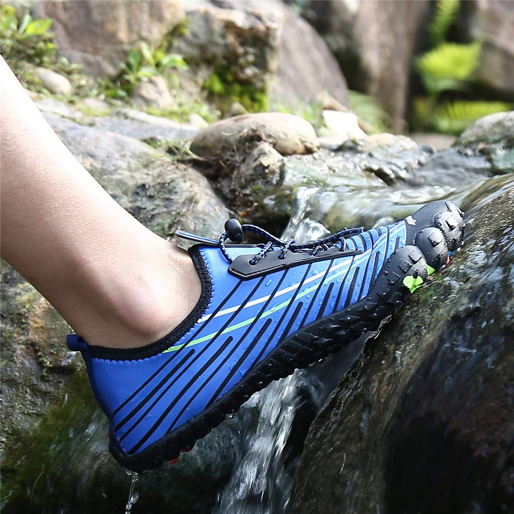 **Unisex Barefoot Water Shoes - Quick Dry Aqua Socks for Beach, Swimming, Yoga & Water Sports - Lightweight Breathable for Walking, Exercise & Driving - Perfect for Pool, Surfing & Outdoor Activities**