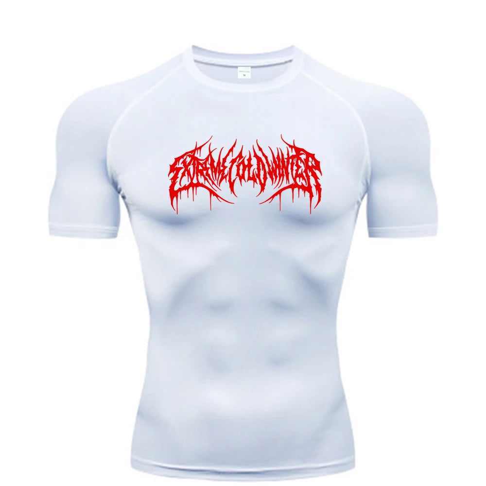 Men's Quick Dry Compression T-Shirt - Short Sleeve Workout Top for Running, Gym & Bodybuilding | Summer Fitness Shirt (S-3XL) | Ideal for Cross Training, Jogging & Active Lifestyle