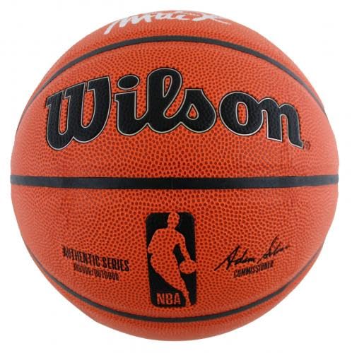 Authentic Signed Wilson Basketball by Lakers Legend Magic Johnson - Silver Signature BAS Wit - Collectible NBA Memorabilia for Fans & Sports Enthusiasts - Perfect for Display in Man Cave, Sports Bar, or Gift for Basketball Lovers