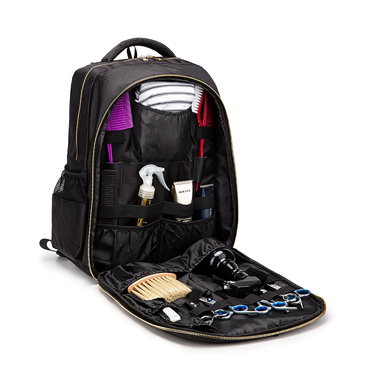 Professional Barber Backpack – Large Capacity Hairdressing Tool Bag for Clippers, Scissors & Supplies | Portable Stylist Case for Salon, Travel & Mobile Barbers