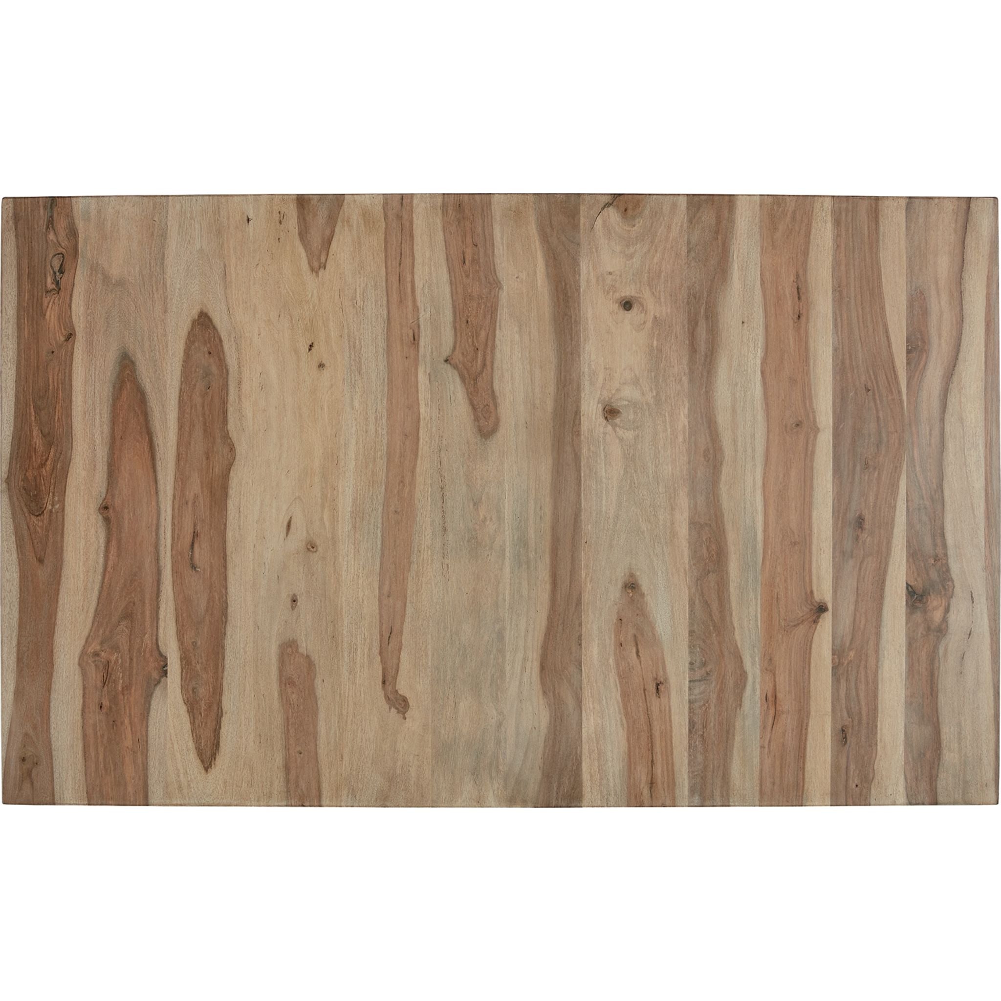Bellwick Modern Coffee Table - Natural & Black Finish - Stylish Living Room Center Table for Home Decor & Small Space Furniture