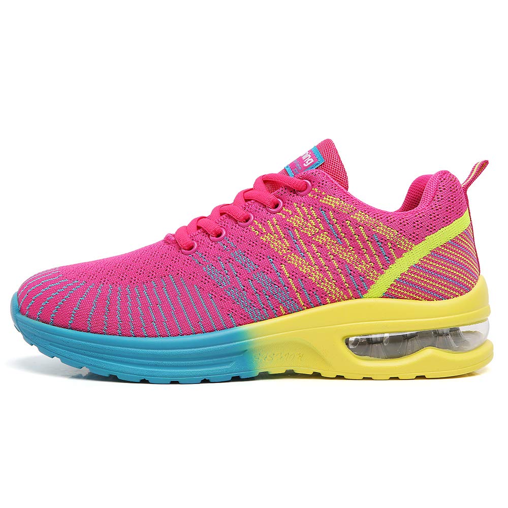 TSIODFO Women's Running Shoes - Lightweight Gym Jogging Walking Sneakers for Women - Perfect for Workouts, Fitness Training & Daily Walking
