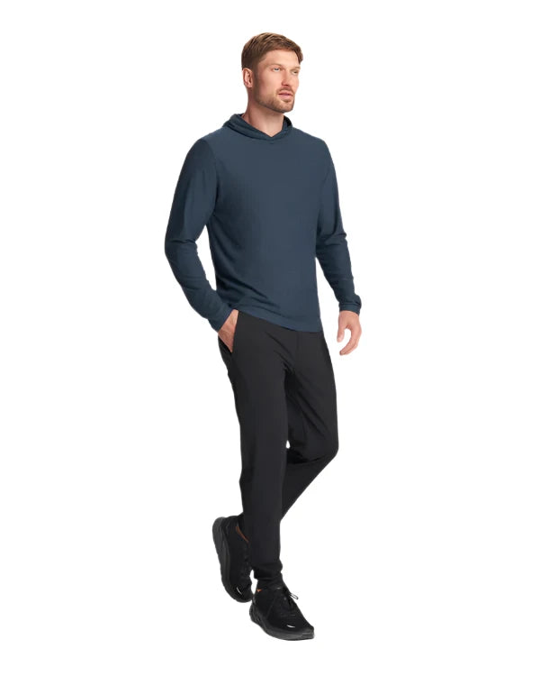 Strato Tech Hoodie - Lightweight & Breathable Men's Zip Up Hooded Sweatshirt for Running, Gym & Outdoor Activities