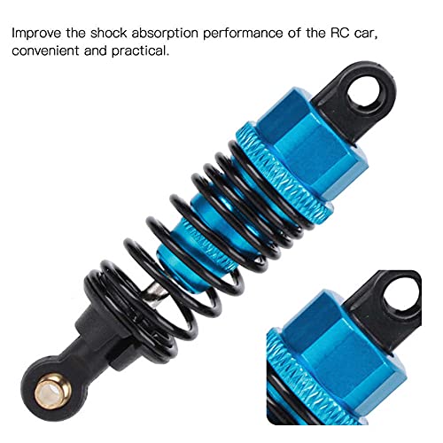 2pcs Metal RC Shock Absorber Oil Damper - Replacement Parts for 1:10 Scale RC Cars (100mm Black) | Durable Off-Road Accessories for RC Trucks, Buggies & Crawlers