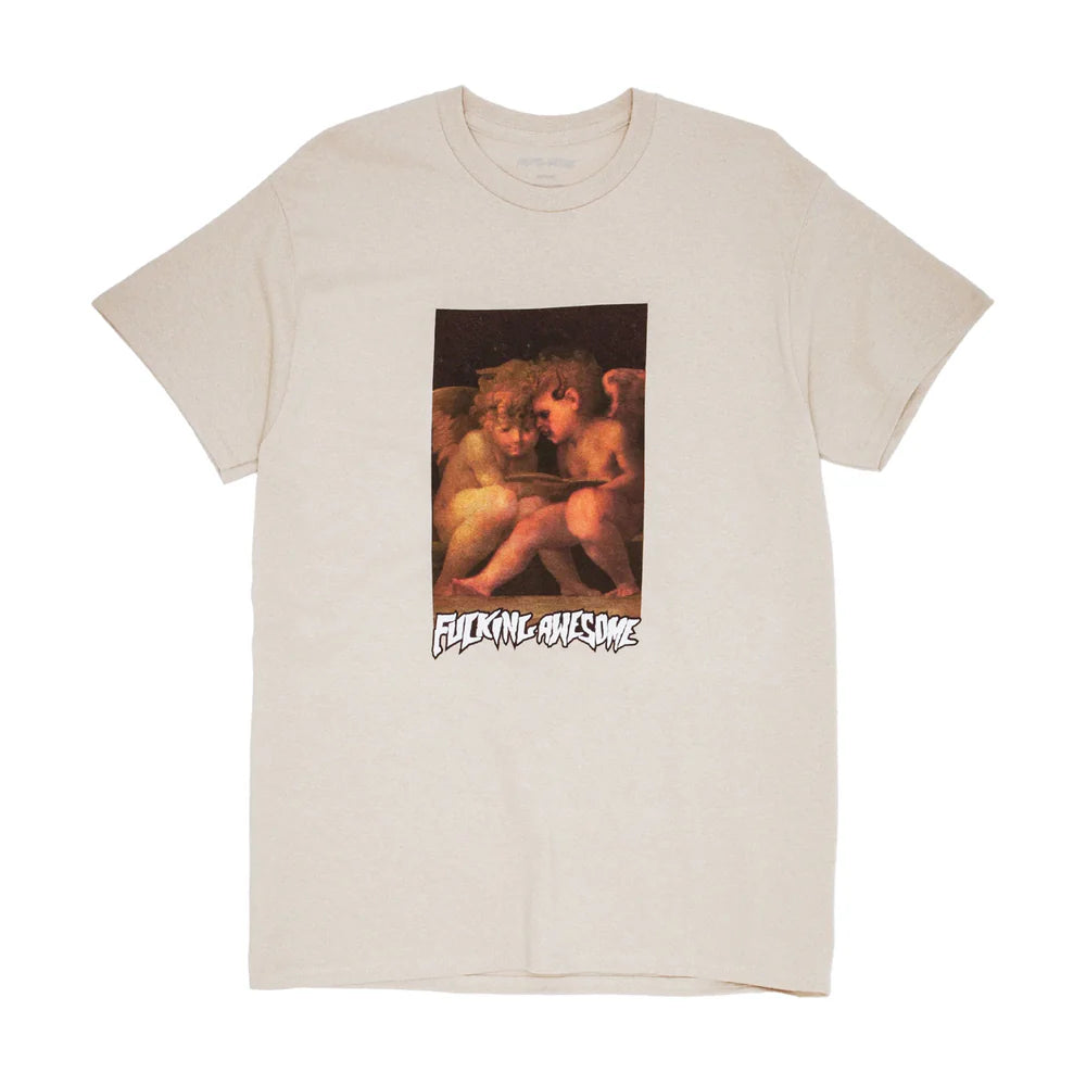 FA Angel & Demon Graphic T-Shirt for Men & Women - Soft Cotton Vintage Tee - Perfect for Halloween, Cosplay & Casual Wear