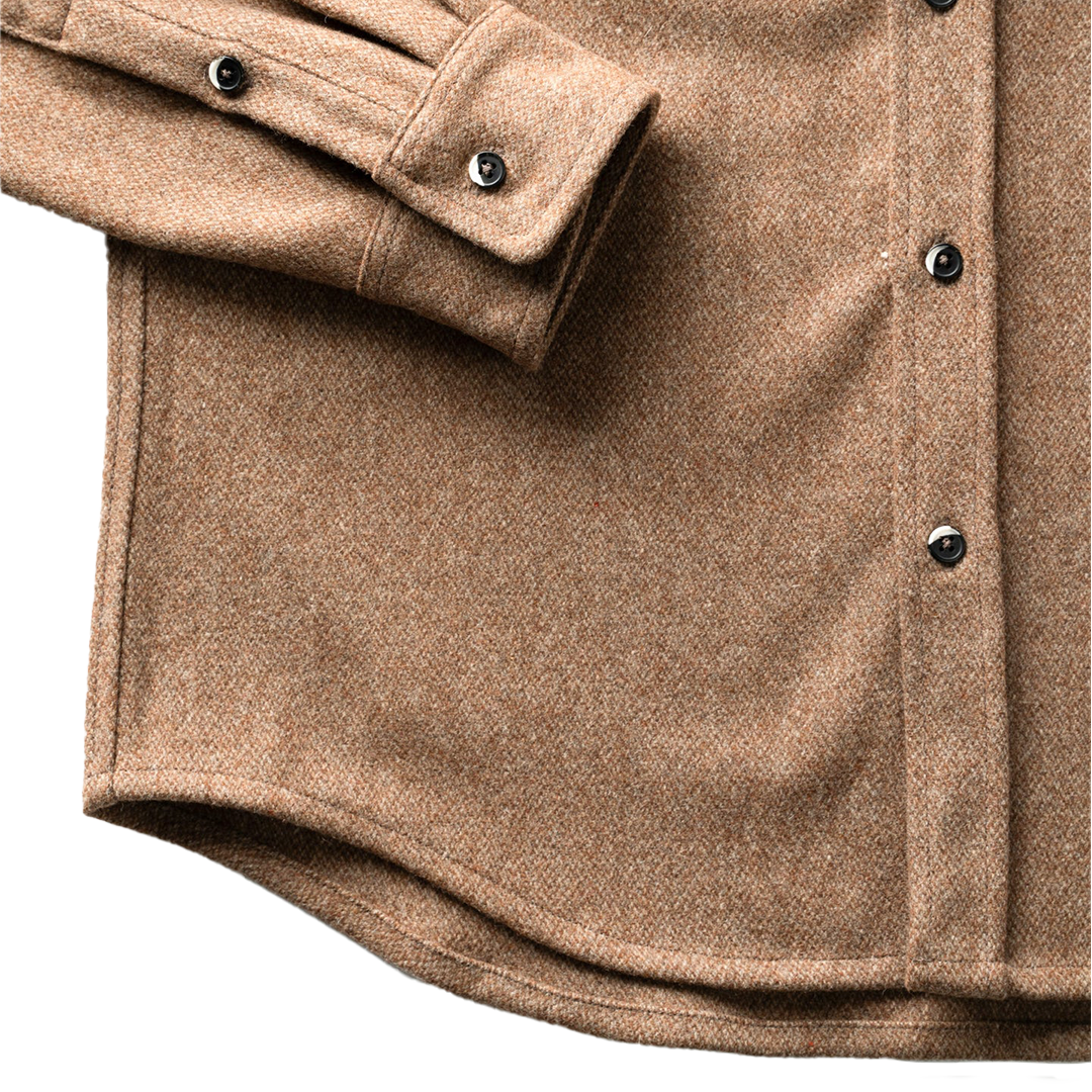 ANIÁN Modern Melton Wool Oyster Coat - Premium Warm Winter Jacket for Men & Women - Perfect for Outdoor Activities, Travel & Casual Wear