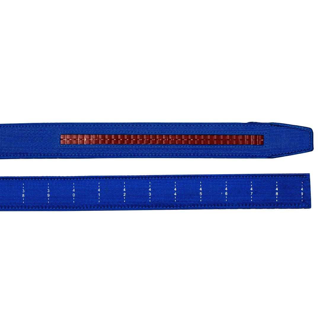 Nexbelt Braided Blue & White Golf Belt 1.38