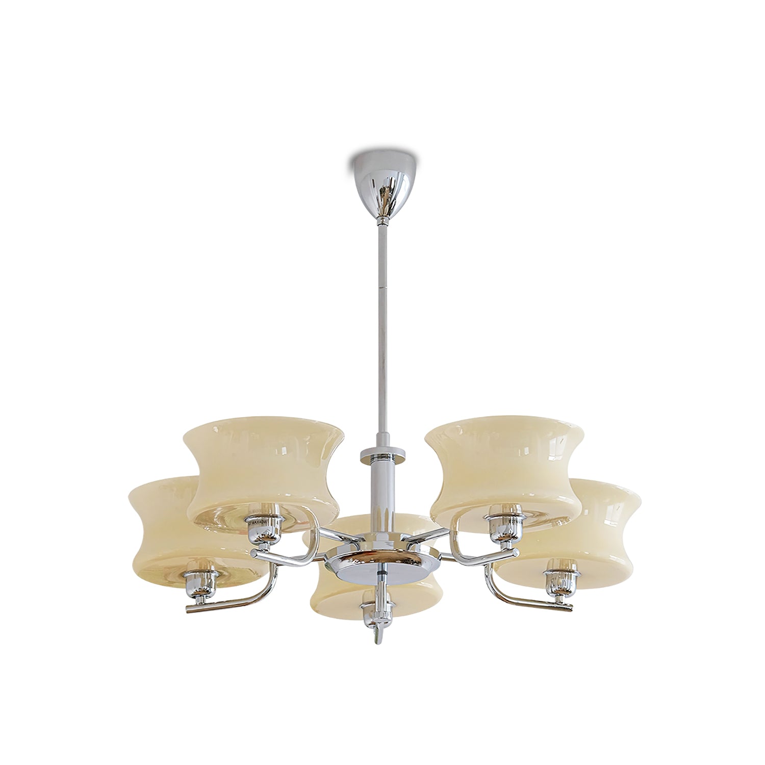 Elegant Blue Crystal Chandelier - Modern Ceiling Light Fixture for Dining Room, Bedroom & Living Room Decor | Energy Efficient LED Lighting for Home & Office