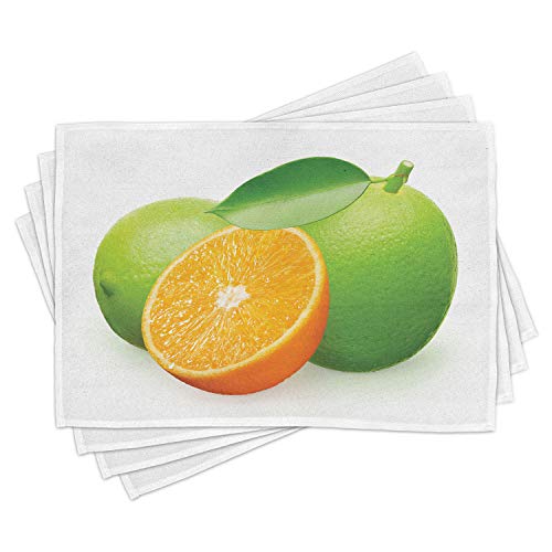 Orange Apple Green