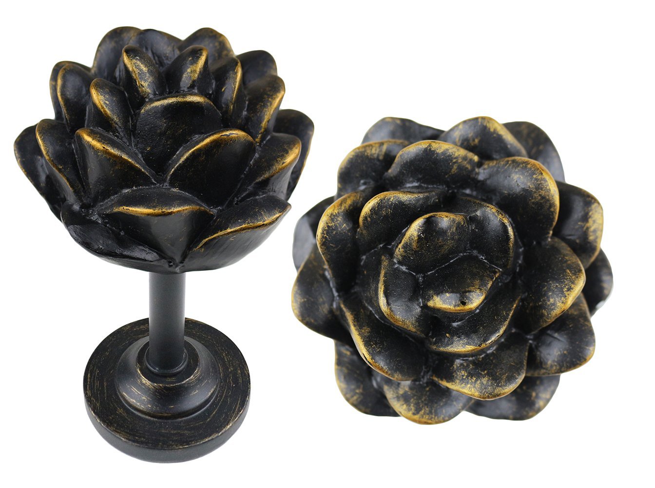 Pinecone Drapery Medallion Holdback - 5 Finishes for Curtain Tiebacks - Elegant Window Decor for Living Room & Bedroom