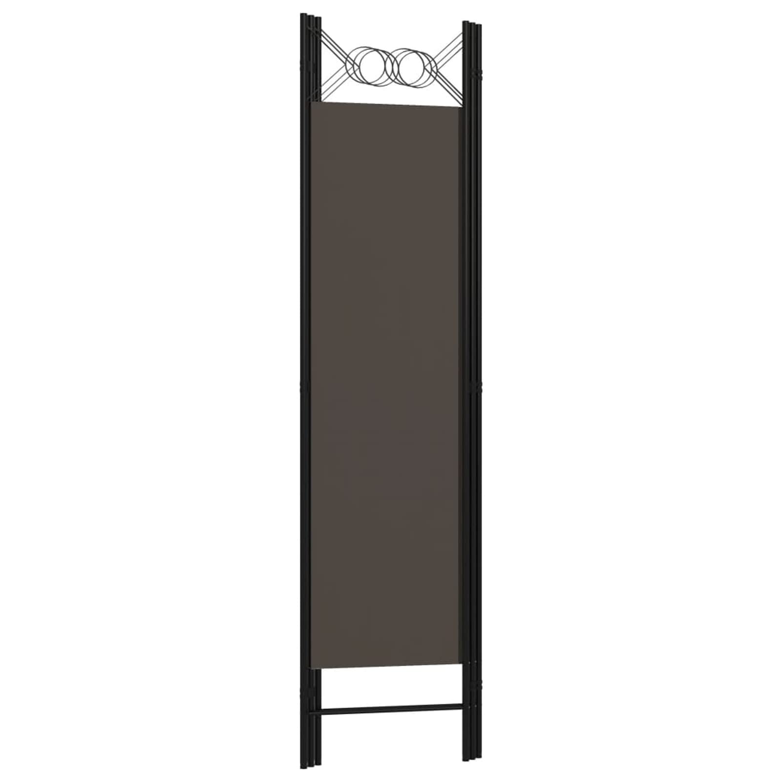 Tidyard 3 Panel Folding Room Divider - Freestanding Fabric Partition Screen with Iron Frame - 47.2