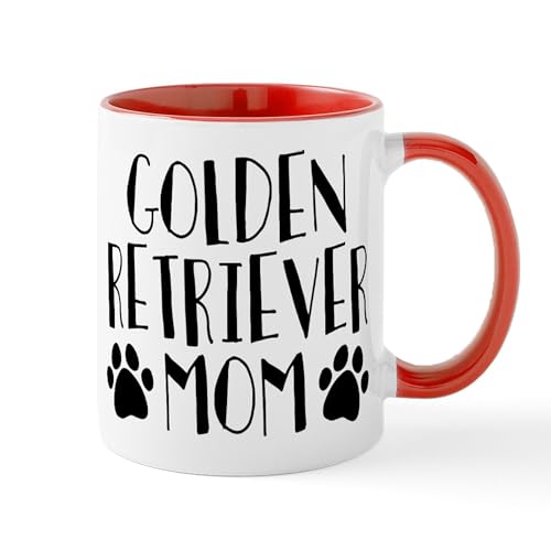 White/Red Inside - Golden Retriever Mom