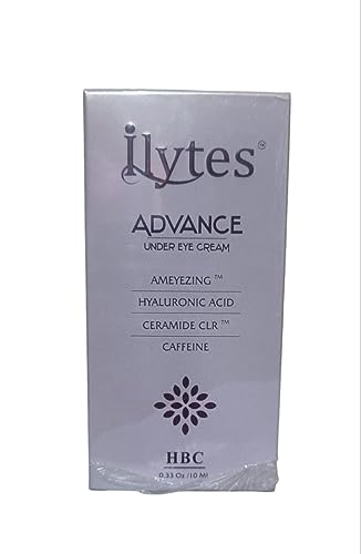 Ilytes Advanced Under Eye Cream for Dark Circles & Puffiness - Anti-Aging Eye Treatment for Wrinkles & Fine Lines - Hydrating & Brightening Eye Care for Day & Night Use